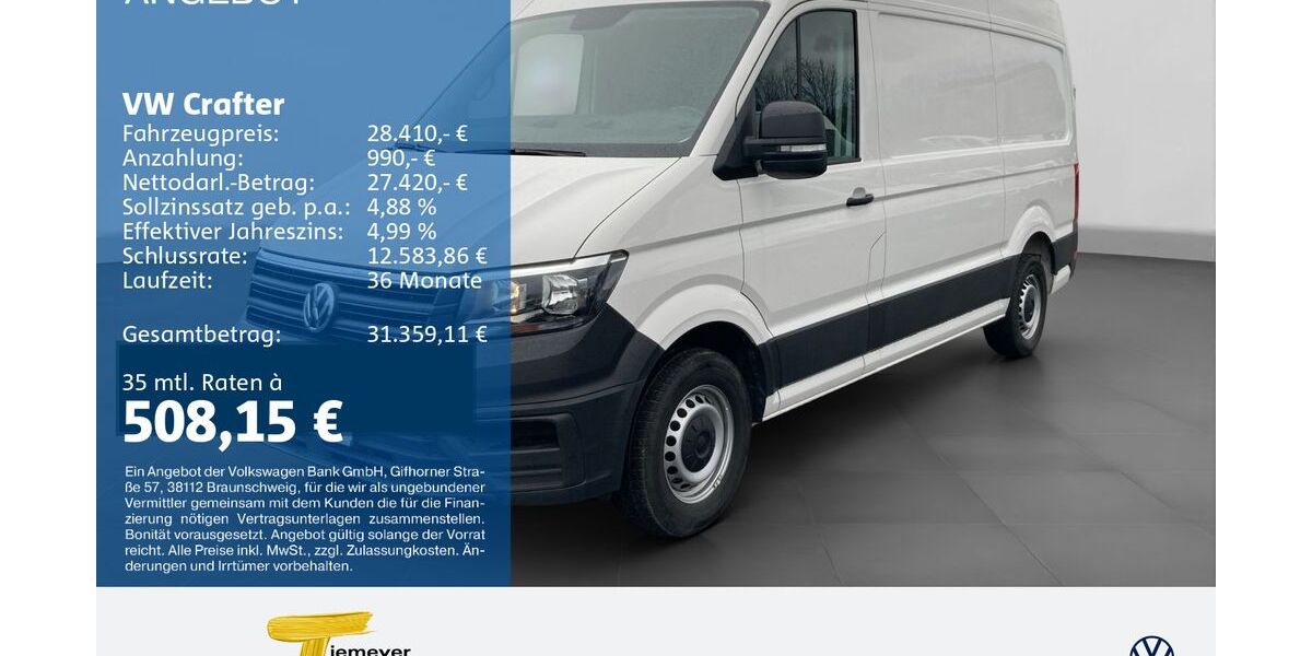 VW Crafter 81.784 km 26.910 &euro; Bochum 44892