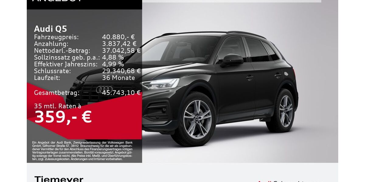 Audi Q5 50.500 km 39.980 &euro; Dorsten 46284