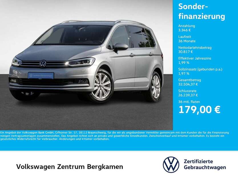 VW Touran 17.902 km 34.163 € Bergkamen 59192