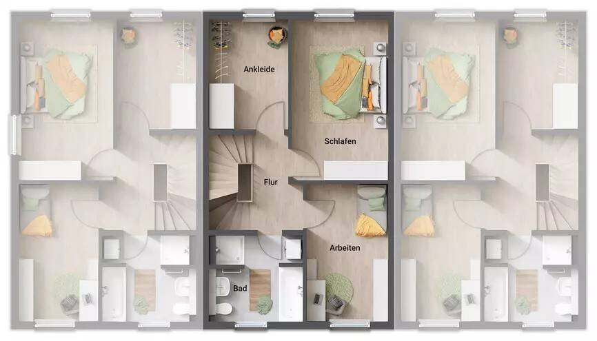 Mehrfamilienhaus, Wohnhaus Bochum Werne - 5 Zimmer, 140 m&sup2;, 287.390&euro; | Angebot:25797058