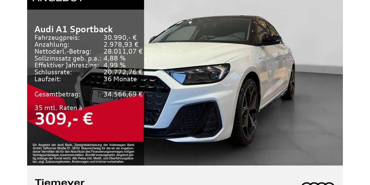 Audi A1 6.999 km 30.440 &euro; Oberhausen 46047