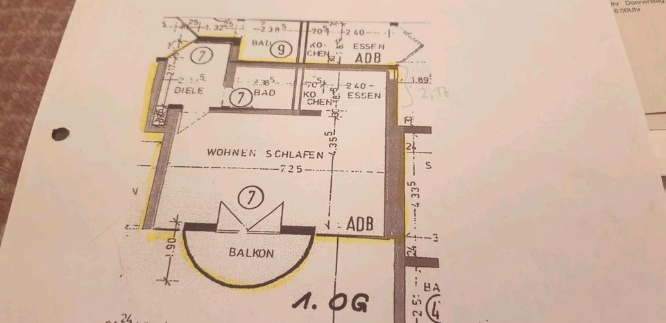 Etagenwohnung Witten Rüdinghausen - 1.5 Zimmer, 49 m&sup2;, 115.000&euro; | Angebot:25057055