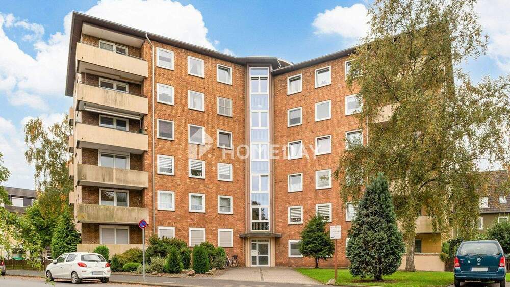 Charmante 3-Zimmer-Wohnung mit Balkon, Aufzug und Garage in Wanne-Eickel 3 zimmer