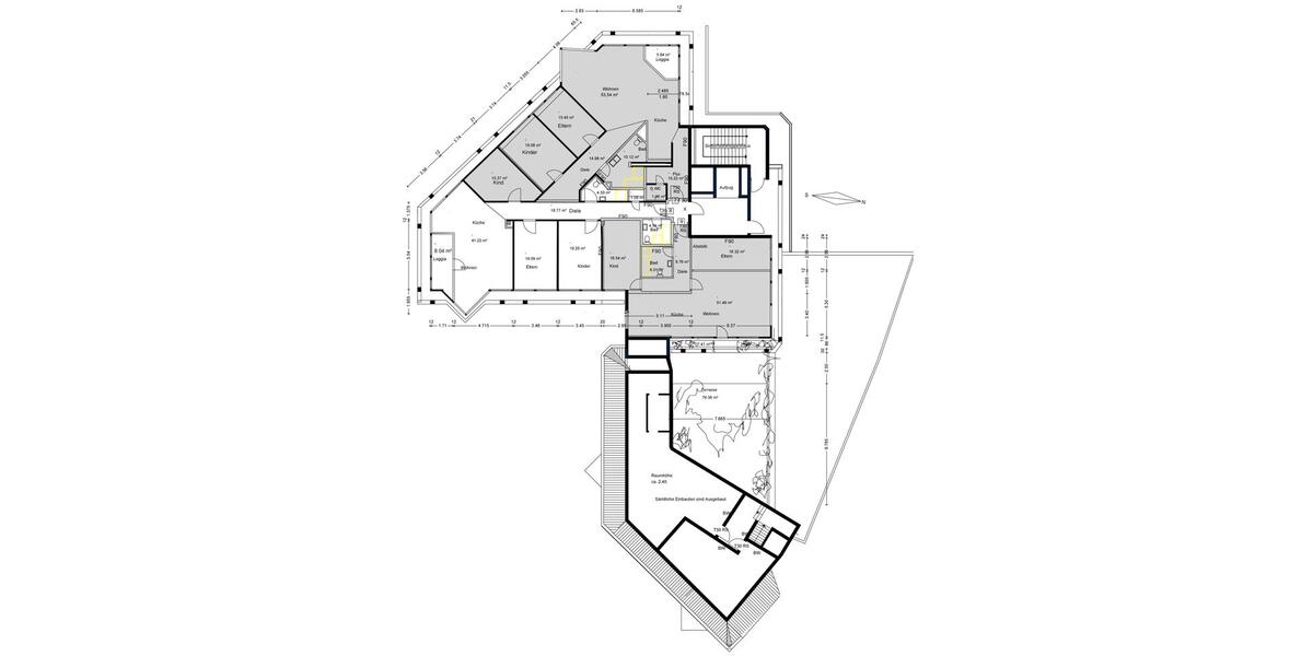 Etagenwohnung Dortmund Innenstadt West - 4.5 Zimmer, 128 m&sup2;, 1.400&euro; | Angebot:26439200
