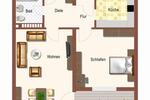 Etagenwohnung Dortmund Brackel - 2.5 Zimmer, 46 m&sup2;, 441&euro; | Angebot:25882876