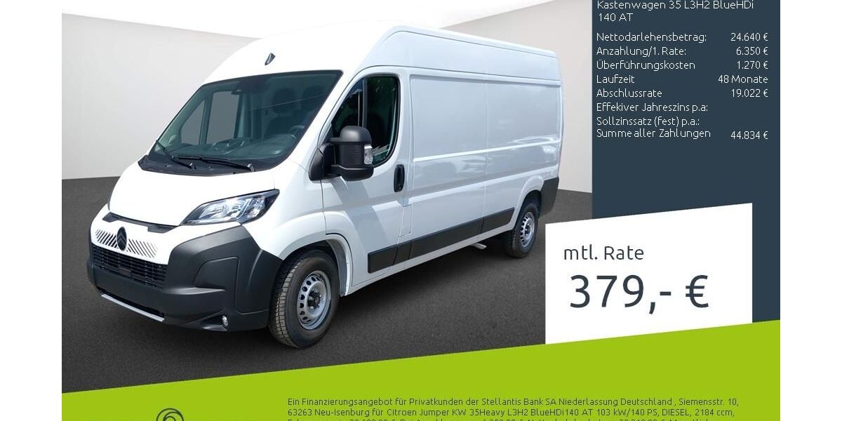 Citroen Jumper 19.800 km 30.990 &euro; Dortmund 44263