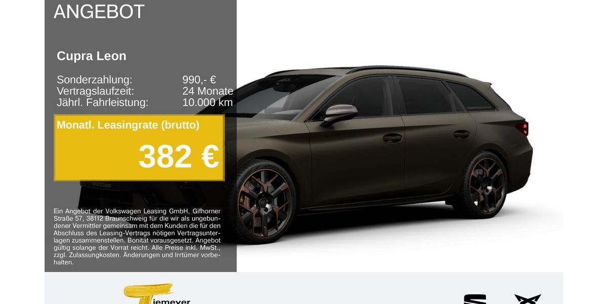 Cupra Leon 10.209 km 46.430 &euro; Gelsenkirchen OT Beckhausen 45899
