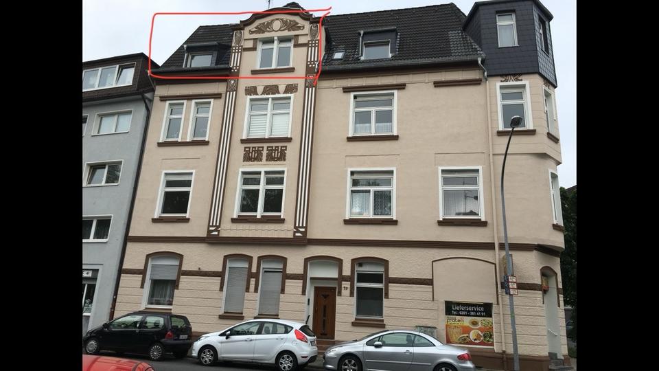 Dachgeschoßwohnung Essen Stadtbezirk III - 2.5 Zimmer, 56 m&sup2;, 135.000&euro; | Angebot:25353846