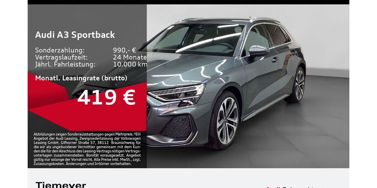 Audi A3 7.225 km 35.950 &euro; Bochum 44809