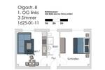 Etagenwohnung Gelsenkirchen Bulmke-Hüllen - 2 Zimmer, 44 m&sup2;, 267&euro; | Angebot:26675124