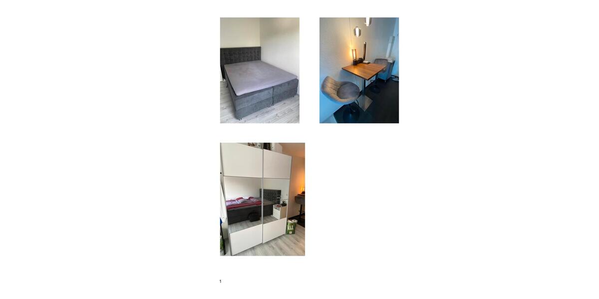 Erdgeschoßwohnung Witten Annen - 1 Zimmer, 24 m&sup2;, 320&euro; | Angebot:26546015