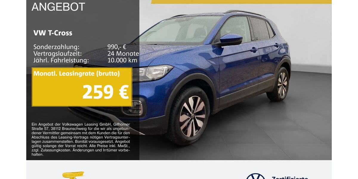 VW T-Cross 31.330 km 20.110 &euro; Bochum 44892