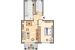 Etagenwohnung Castrop-Rauxel Bladenhorst - 2.5 Zimmer, 60 m&sup2;, 479&euro; | Angebot:26447332