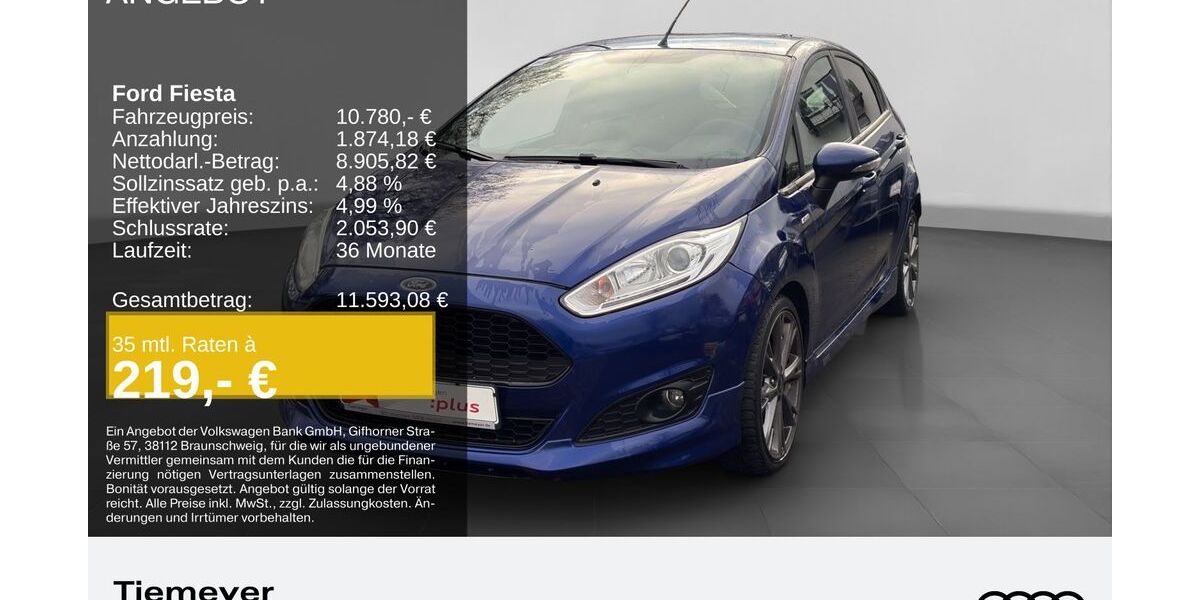 Ford Fiesta 47.456 km 10.460 &euro; Dorsten 46284