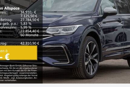 VW Tiguan Allspace 50.123 km 33.880 &euro; Castrop-Rauxel 44575