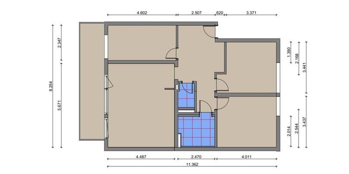 Etagenwohnung Mülheim an der Ruhr Broich - 4 Zimmer, 92 m&sup2;, 1.300&euro; | Angebot:26413329