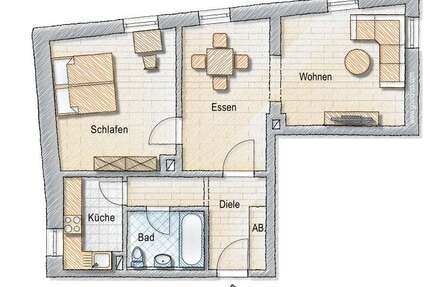 Wohnung zum Mieten in Penig 320 € 58 m²