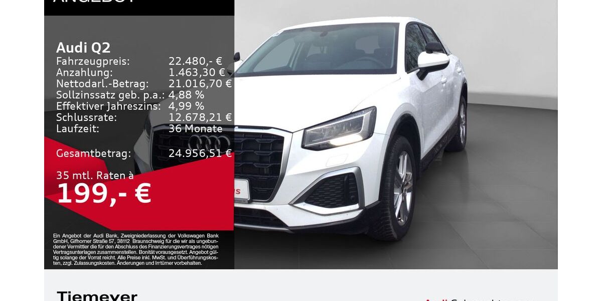 Audi Q2 61.995 km 18.880 &euro; Gelsenkirchen 45894