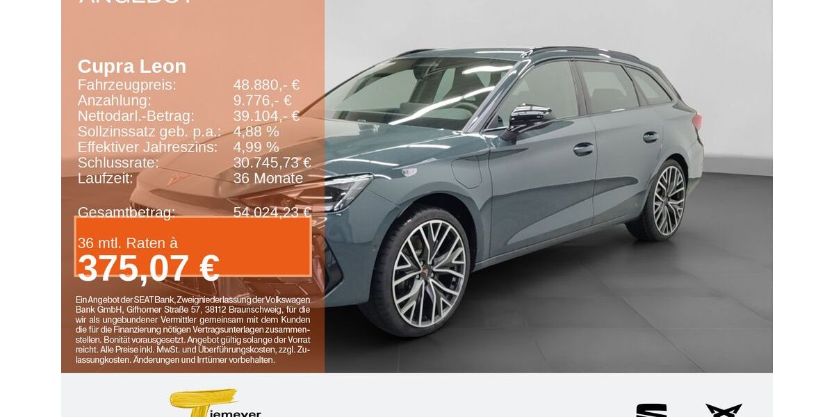 Cupra Leon 3.300 km 45.580 &euro; Bochum 44809