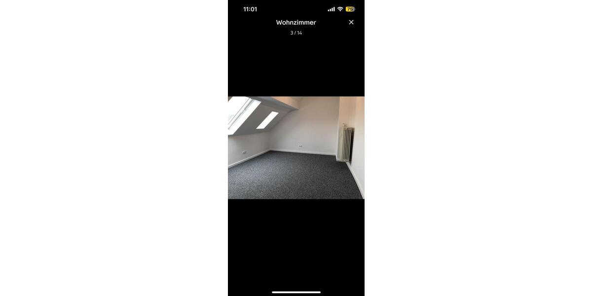 Dachgeschoßwohnung Essen Stadtkern - 2 Zimmer, 65 m&sup2;, 700&euro; | Angebot:26631287