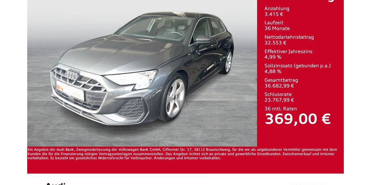 Audi A3 10.047 km 35.968 &euro; Dortmund 44143