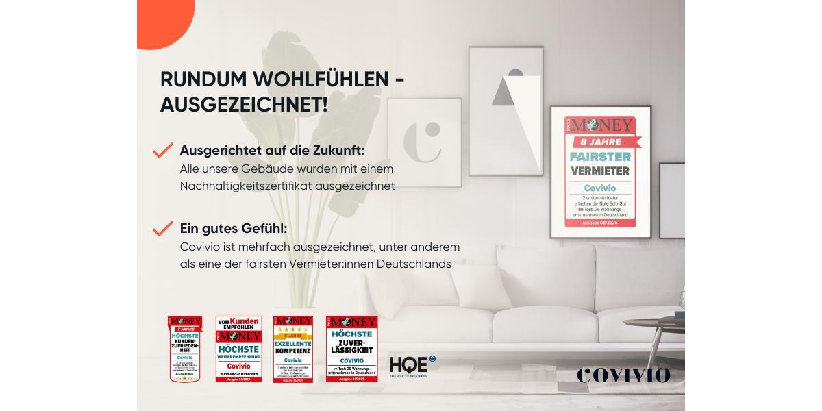 Etagenwohnung Datteln - 2 Zimmer, 55 m&sup2;, 495&euro; | Angebot:25720445