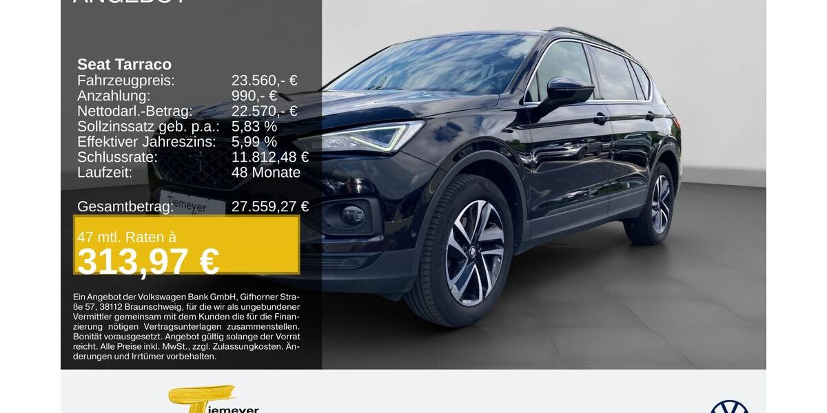 Seat Tarraco 74.092 km 22.910 &euro; Bochum 44892