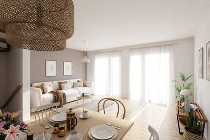 Dachterrasse, Garten und Wohnkomfort 4 zimmer