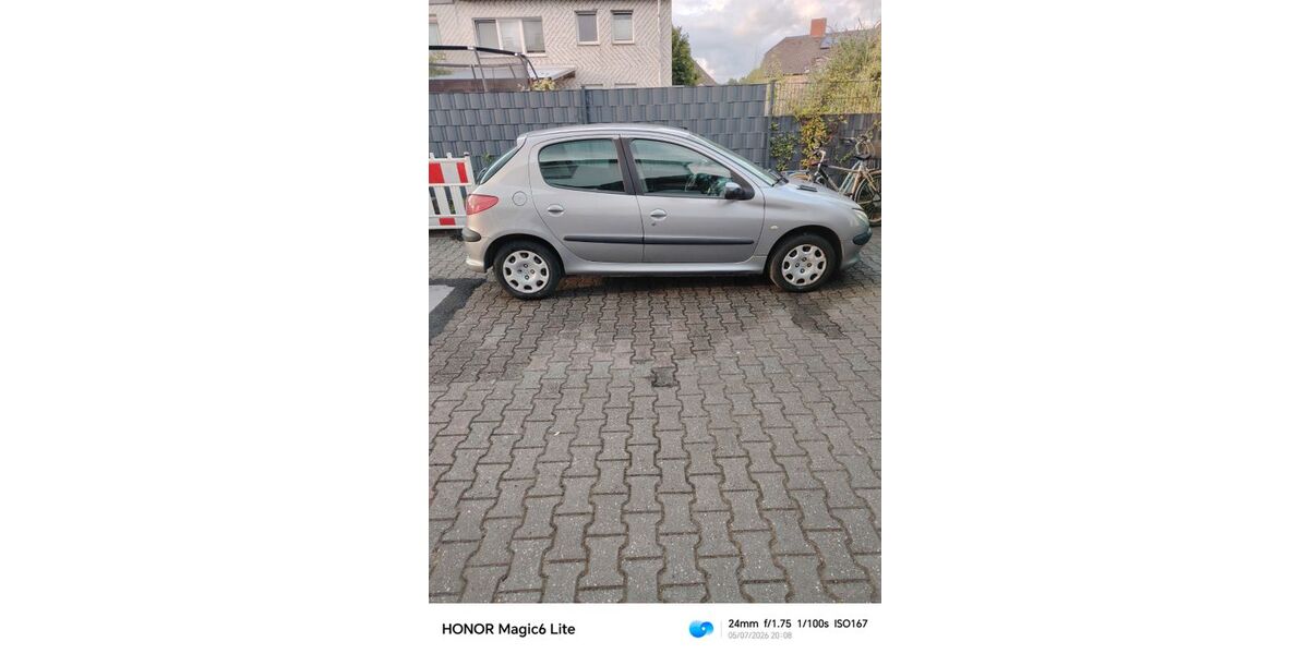 Peugeot 206 67.948 km 2.750 &euro; Herne 44651