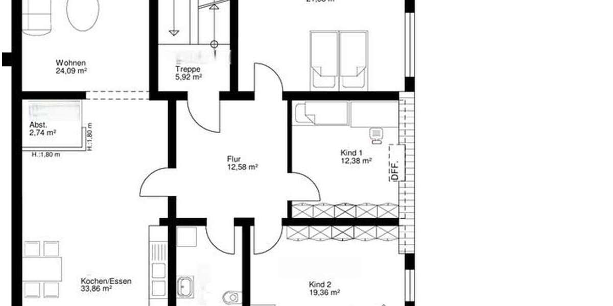 Wohnung zum Kaufen in Bochum 490.000 € 140 m² 5.5 zimmer