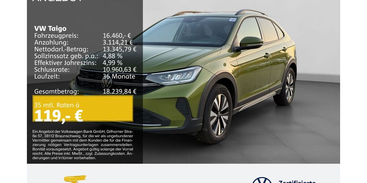 VW Taigo 88.911 km 15.860 &euro; Dorsten 46282