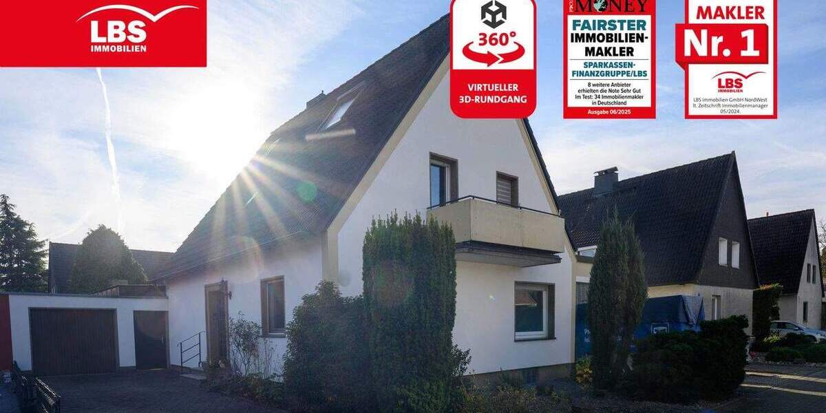 Vielseitiges Einfamilienhaus mit Einliegerwohnung in Lünen Niederaden 6 zimmer