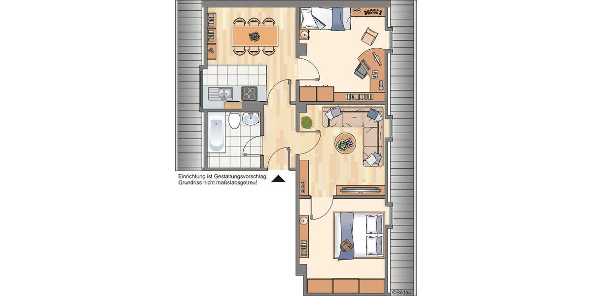 Demnächst frei! 3-Zimmer-Wohnung in Recklinghausen Süd 3 zimmer