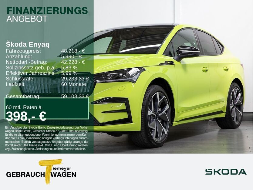 Skoda Enyaq 1.999 km 47.980 € Bochum 44809