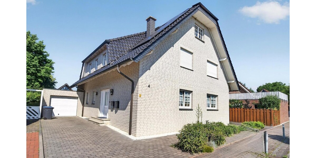 Wohnen wie im eigenen Haus – Große Erdgeschosswohnung mit Traumgarten und Garage im Zweiparteienhaus - Erdgeschoßwohnung Olfen Olfen | Angebot:26948024