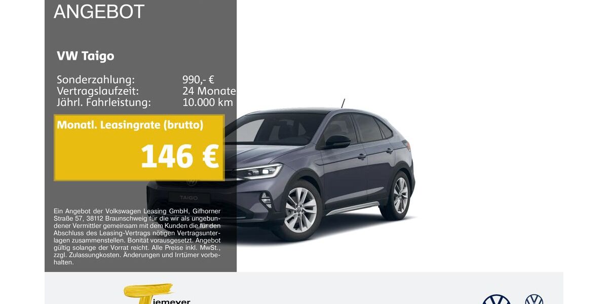 VW Taigo 3.948 km 23.910 &euro; Gelsenkirchen 45888