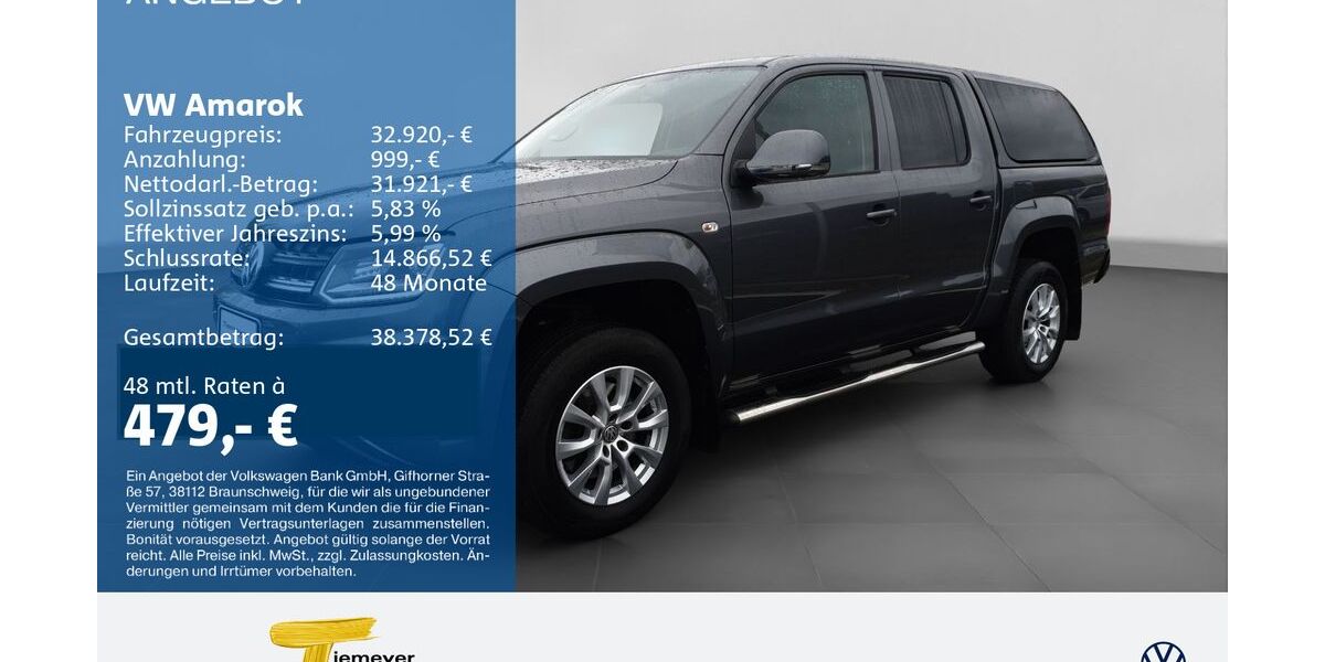 VW Amarok 111.377 km 32.920 &euro; Bochum 44892