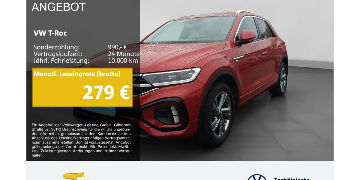 VW T-Roc 11.752 km 33.590 &euro; Bochum 44892