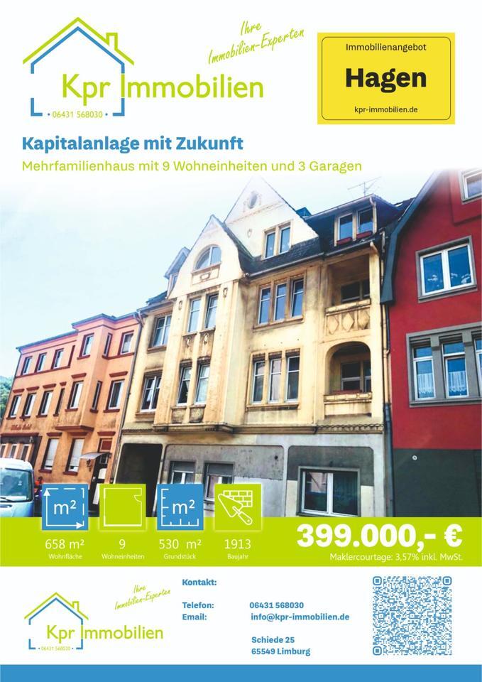 Mehrfamilienhaus mit 9 Wohneinheiten in Hagen zimmer