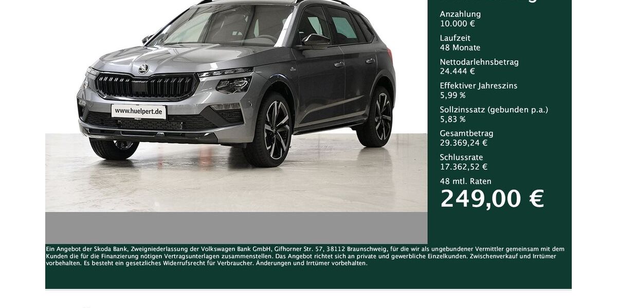 Skoda Kamiq 5.794 km 33.875 &euro; Dortmund 44269