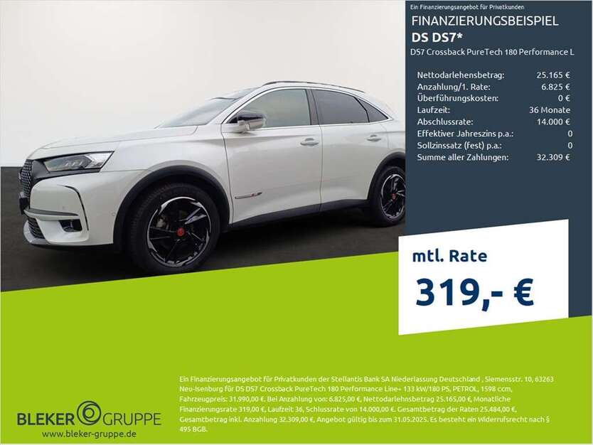DS Automobiles DS 7 Crossback 33.017 km 29.780 € Dortmund 44263