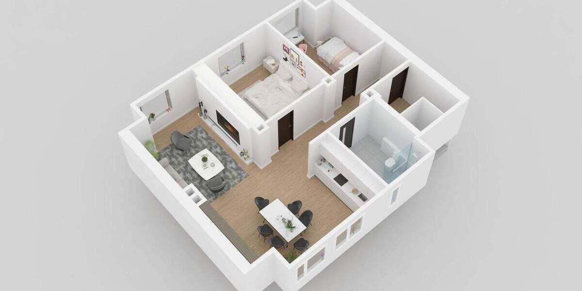 Kernsanierte Dachgeschoss Wohnung in Gelsenkirchen zum Verkauf 3 zimmer