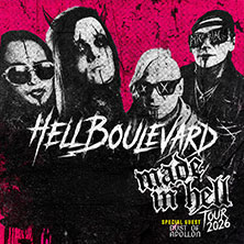 Hell Boulevard - Made In Hell Tour 2026 13.05.2026 Live Club Barmen Wuppertal