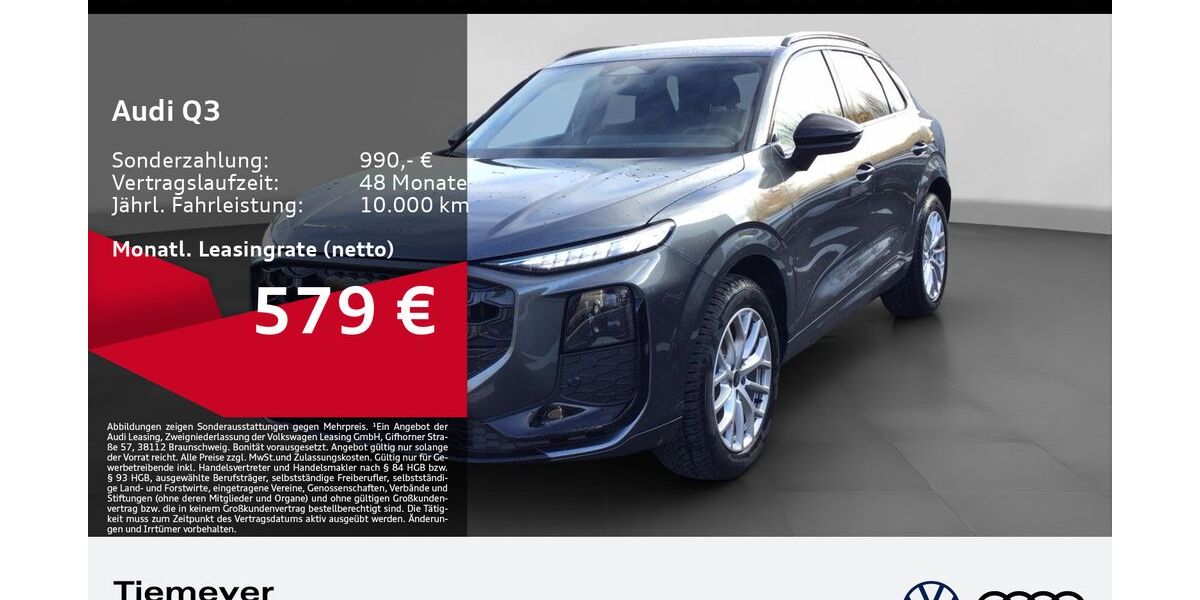 Audi Q3 1.440 km 51.490 &euro; Gelsenkirchen 45894