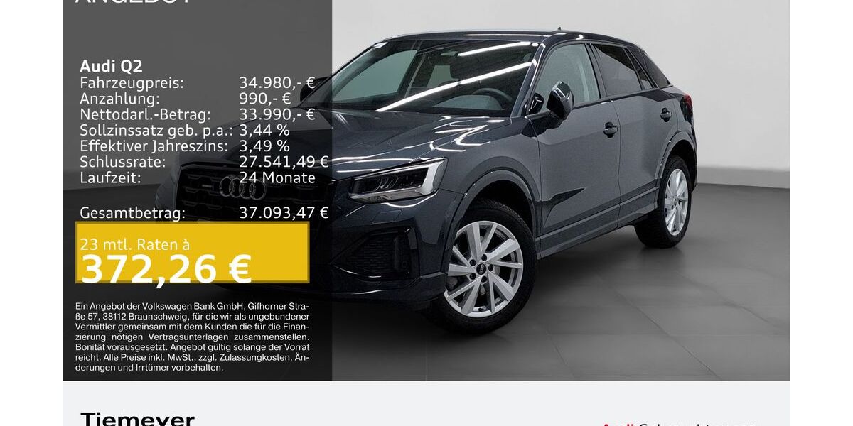 Audi Q2 29.638 km 34.490 &euro; Bochum 44809