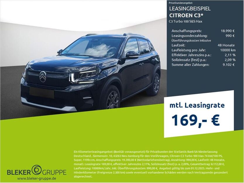 Citroen C3 6.051 km 18.990 € Dortmund 44263