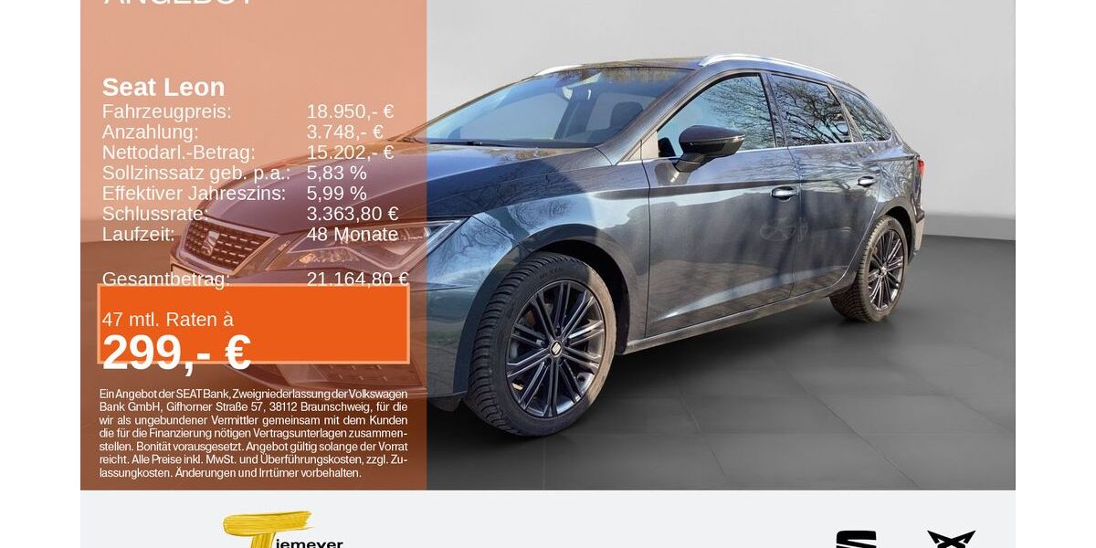 Seat Leon 69.956 km 17.390 &euro; Gelsenkirchen OT Beckhausen 45899