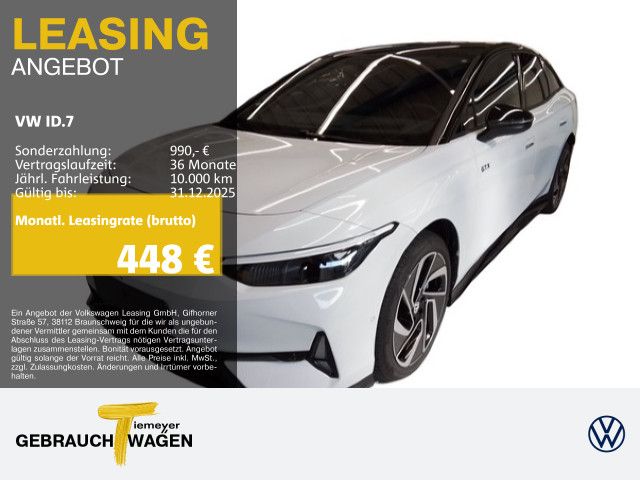 VW ID.7 2.224 km 54.250 € Duisburg 47059