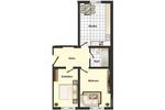 Etagenwohnung Wuppertal Gemarkung Elberfeld - 2 Zimmer, 62 m&sup2;, 600&euro; | Angebot:26588847