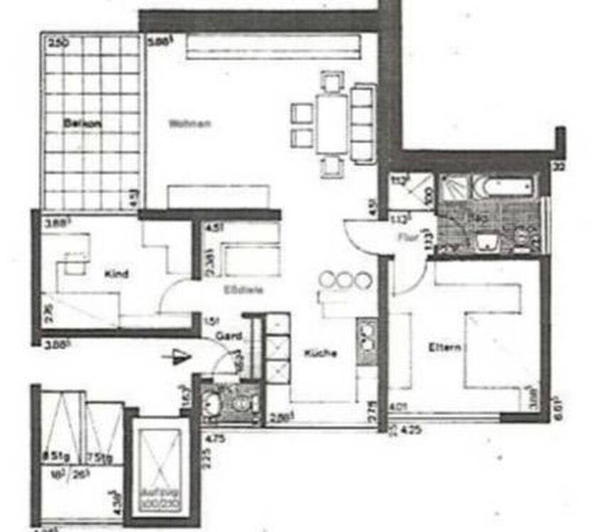 3-Zimmer-Wohnung mit Aufzug, Balkon & TG-Stellplatz - Nähe Ruhr-Universität Bochum 3 zimmer